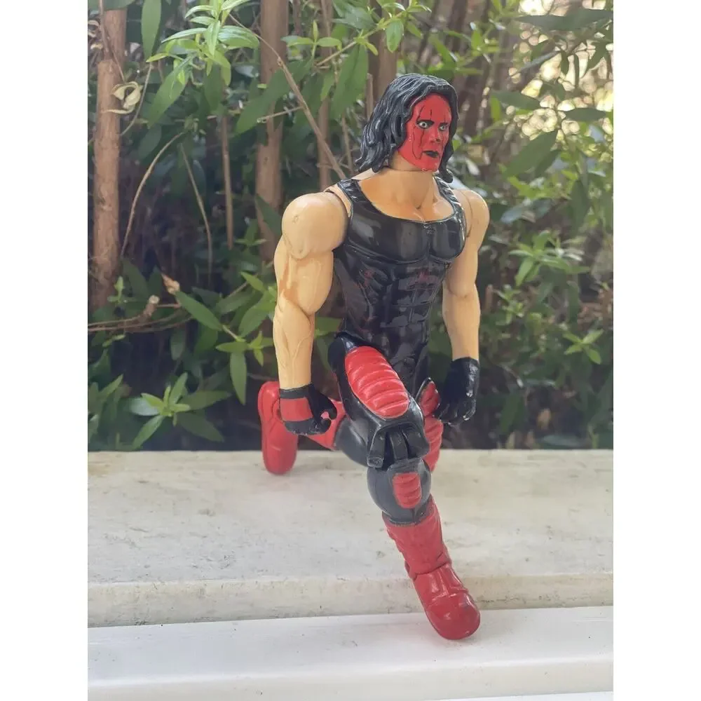 Mattel Kofi Kingston WWE 2013/ 1999 Toy Biz Red Sting Combo